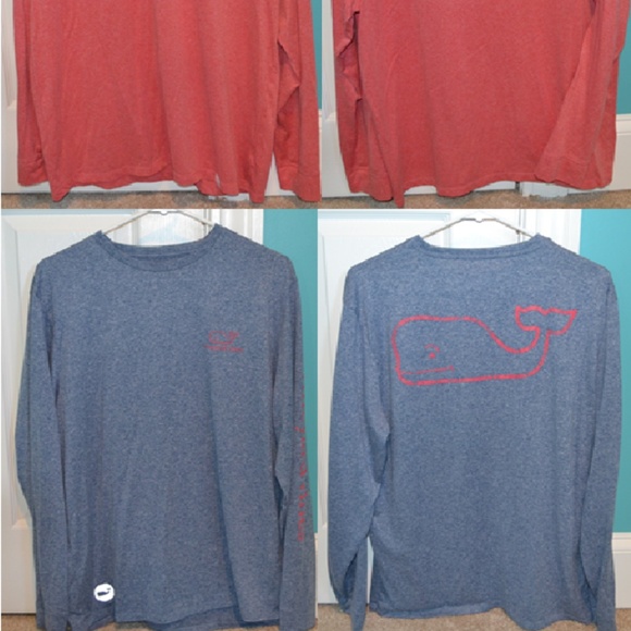 VINEYARD VINES L/S PERFORMANCE SHIRT LOT (2) - Picture 2 of 2